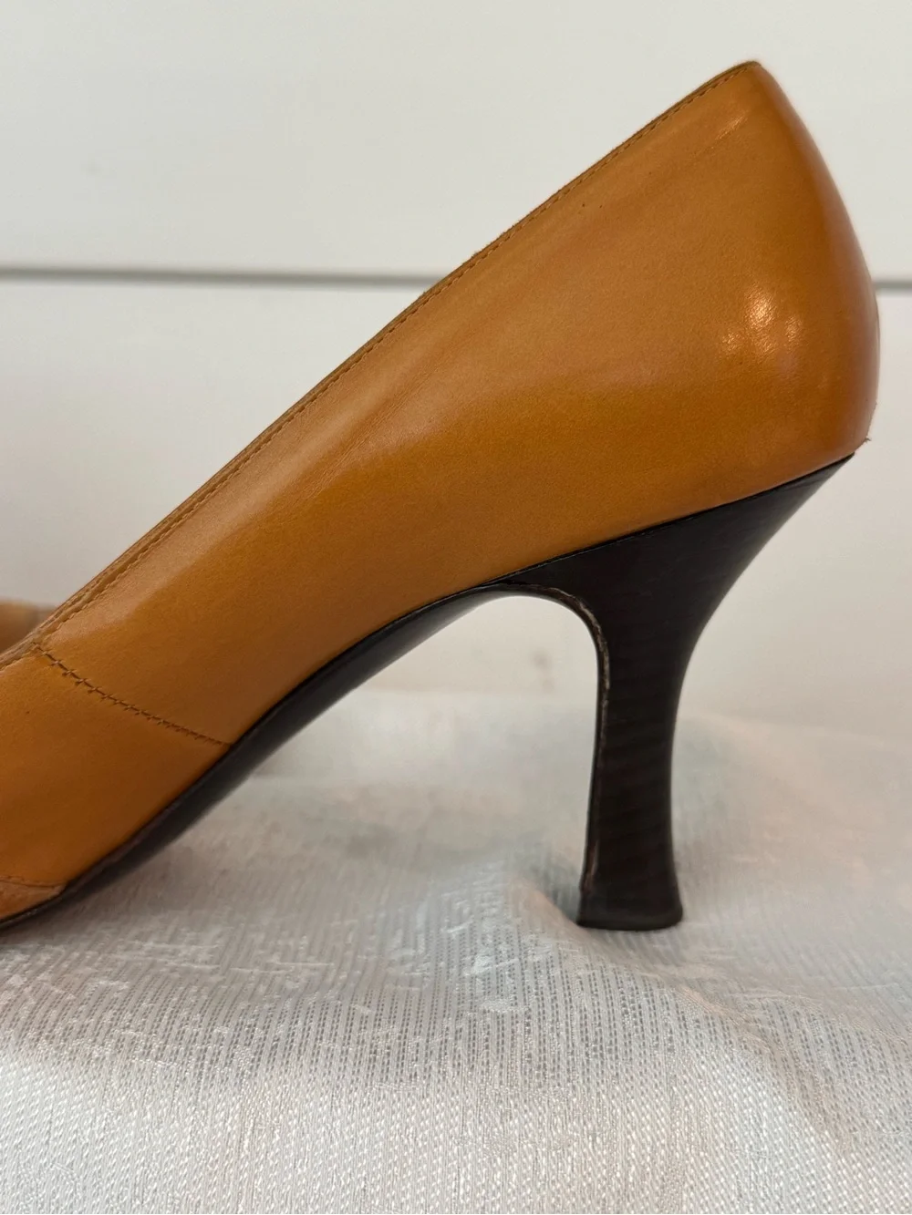 Fratelli Rossetti - Vintage Leather heals camel color